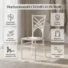 Hochzeitsstuhl CHAMELEON Weiß – details und maße
